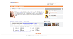 Desktop Screenshot of nachod.dermamedica.cz
